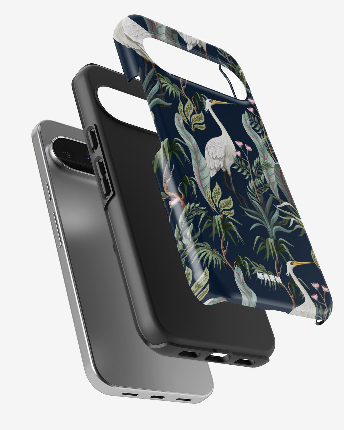 Google Pixel 10 Pro Tough Case – Royal Bird - View 3