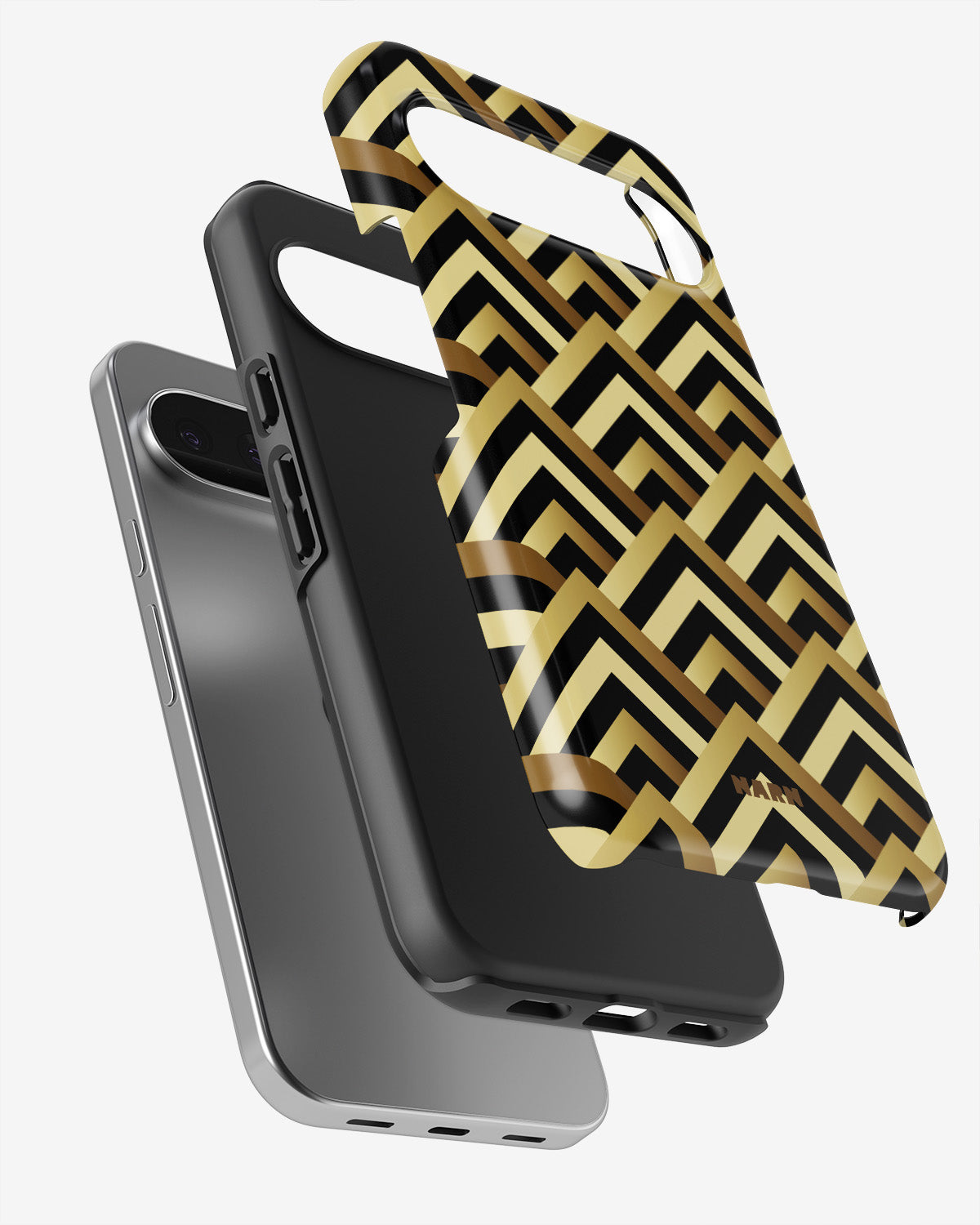Google Pixel 10 Pro Tough Case – Goldline - View 3
