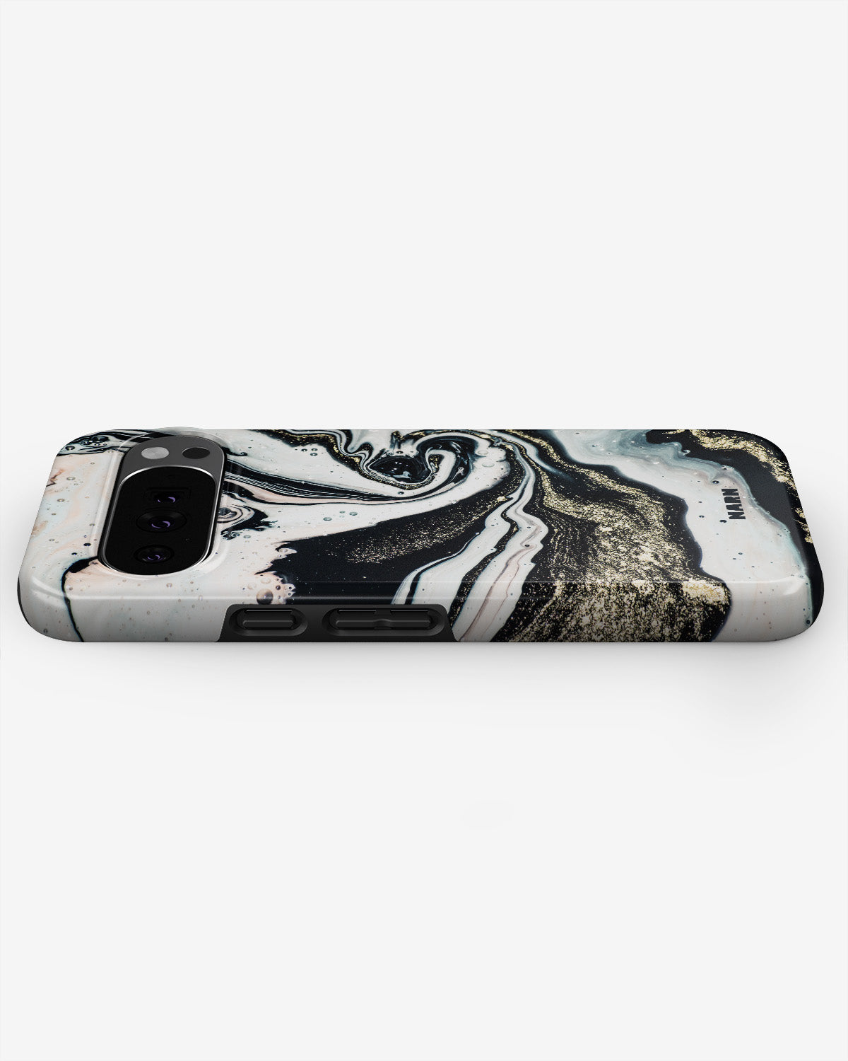 Google Pixel 10 Pro Tough Case – Golden Swirl - View 3