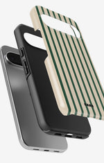 Google Pixel 10 Pro Tough Case – Evergreen Stripe - View 3