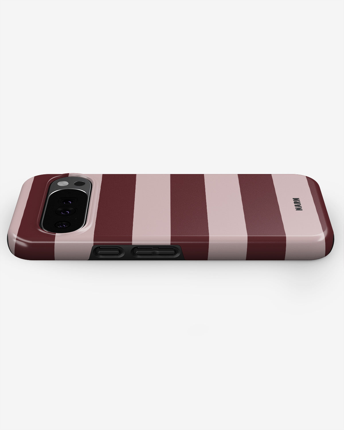 Google Pixel 10 Pro Tough Case – Cranberry Stripe - View 3