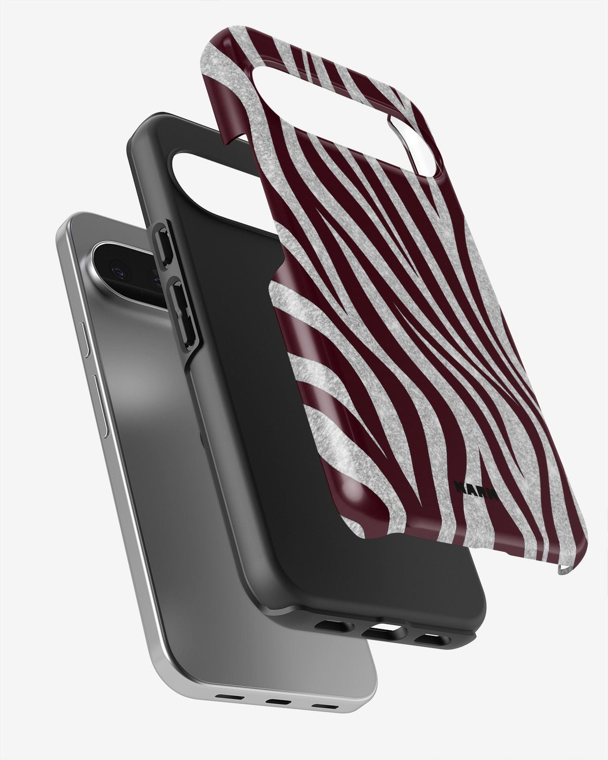 Google Pixel 10 Pro Tough Case – Velvet Zebra - View 3