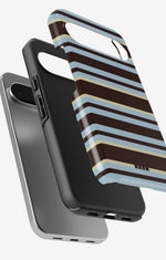 Google Pixel 10 Pro Tough Case – Latte Lines - View 3