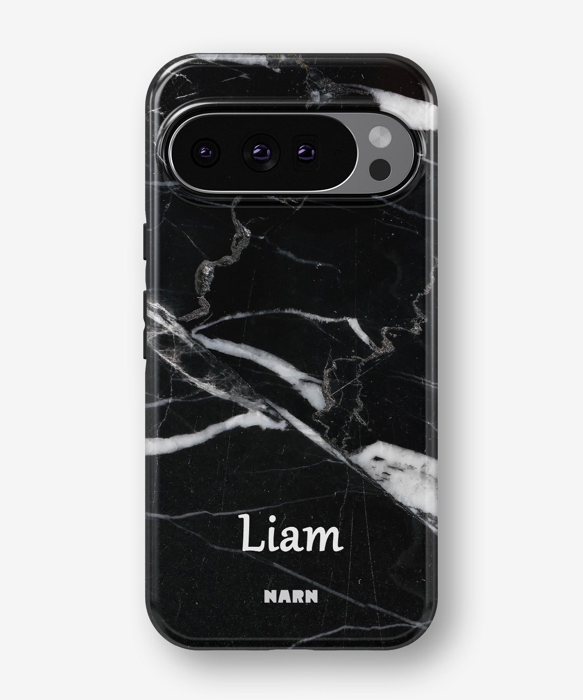 Google Pixel 10 Pro XL Tough Case – Custom - Black Marble - View 1