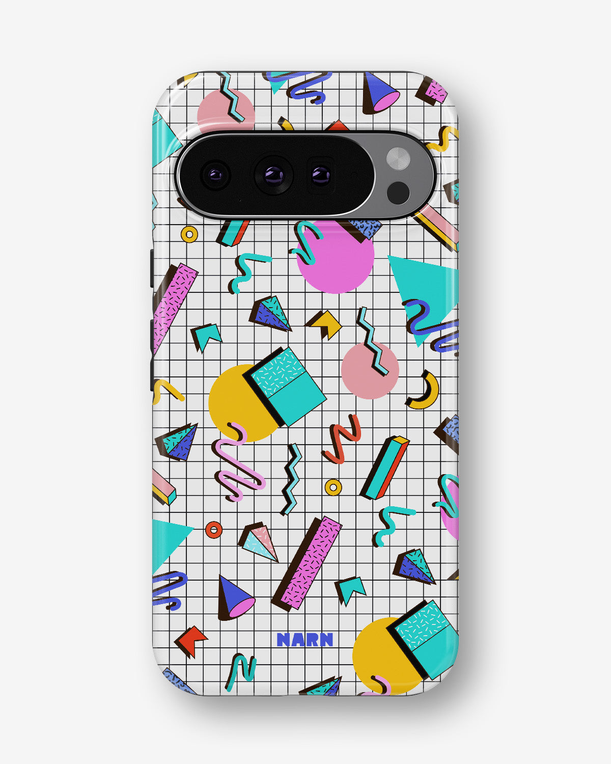Google Pixel 10 Pro XL Tough Case – 80s Memphis - View 1