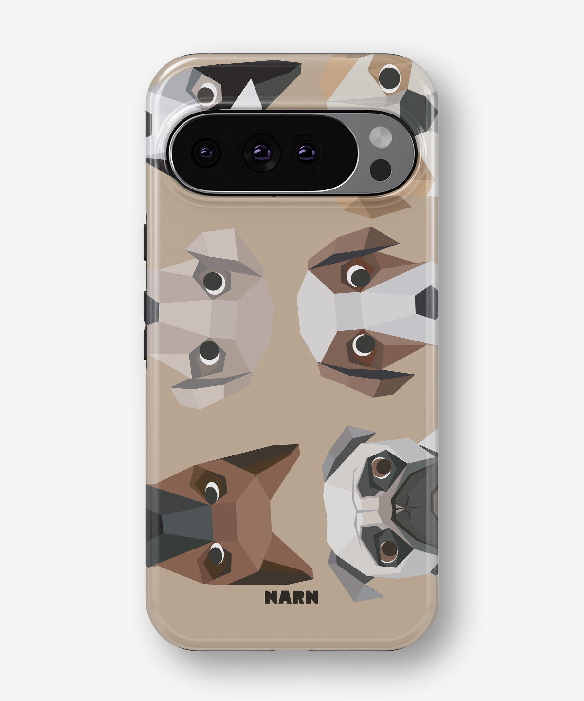 Google Pixel 10 Pro XL Tough Case – Cute Dogs - View 1