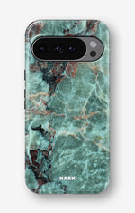Google Pixel 10 Pro XL Tough Case – Green Marble - View 1