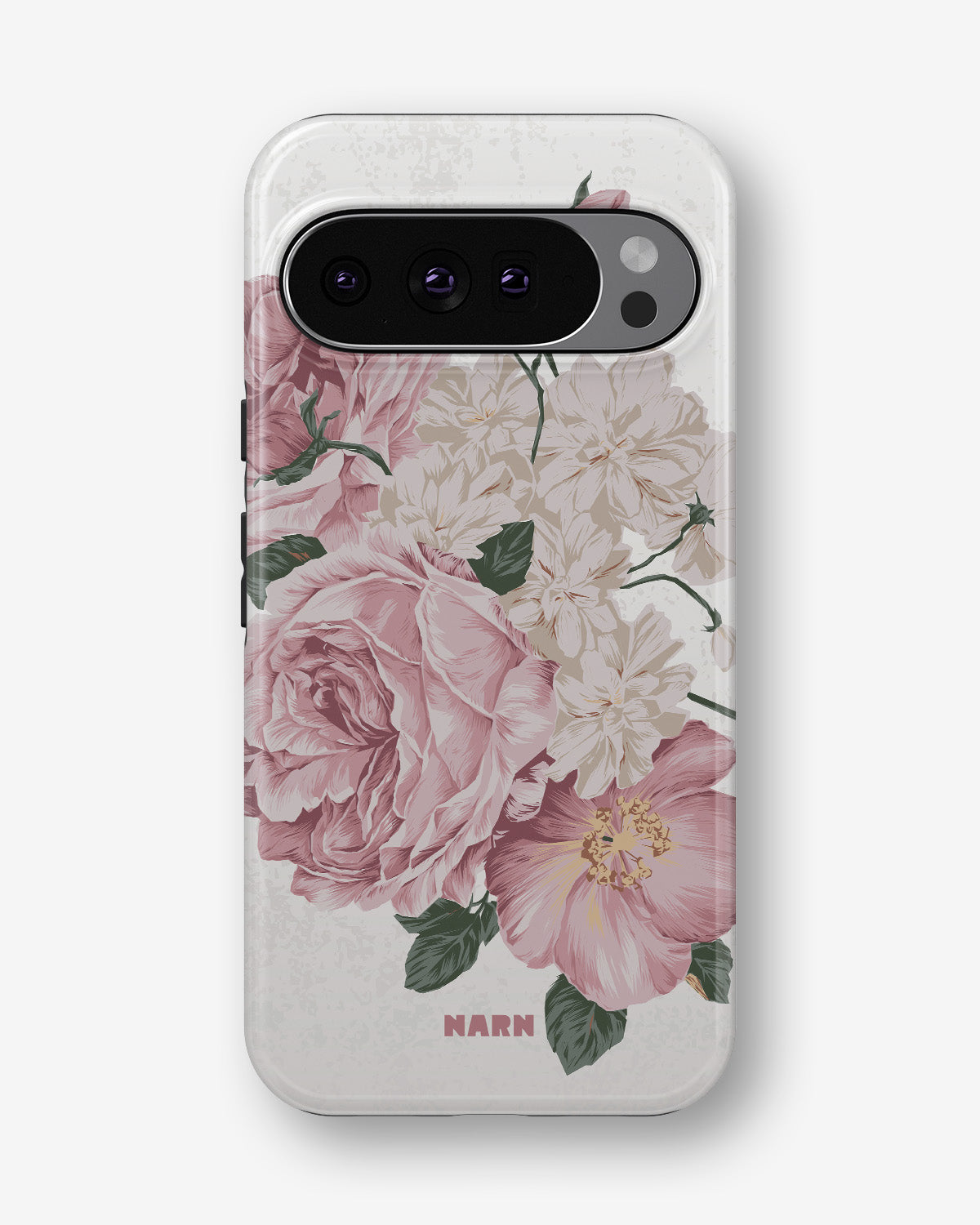 Google Pixel 10 Pro XL Tough Case – Roses - View 1