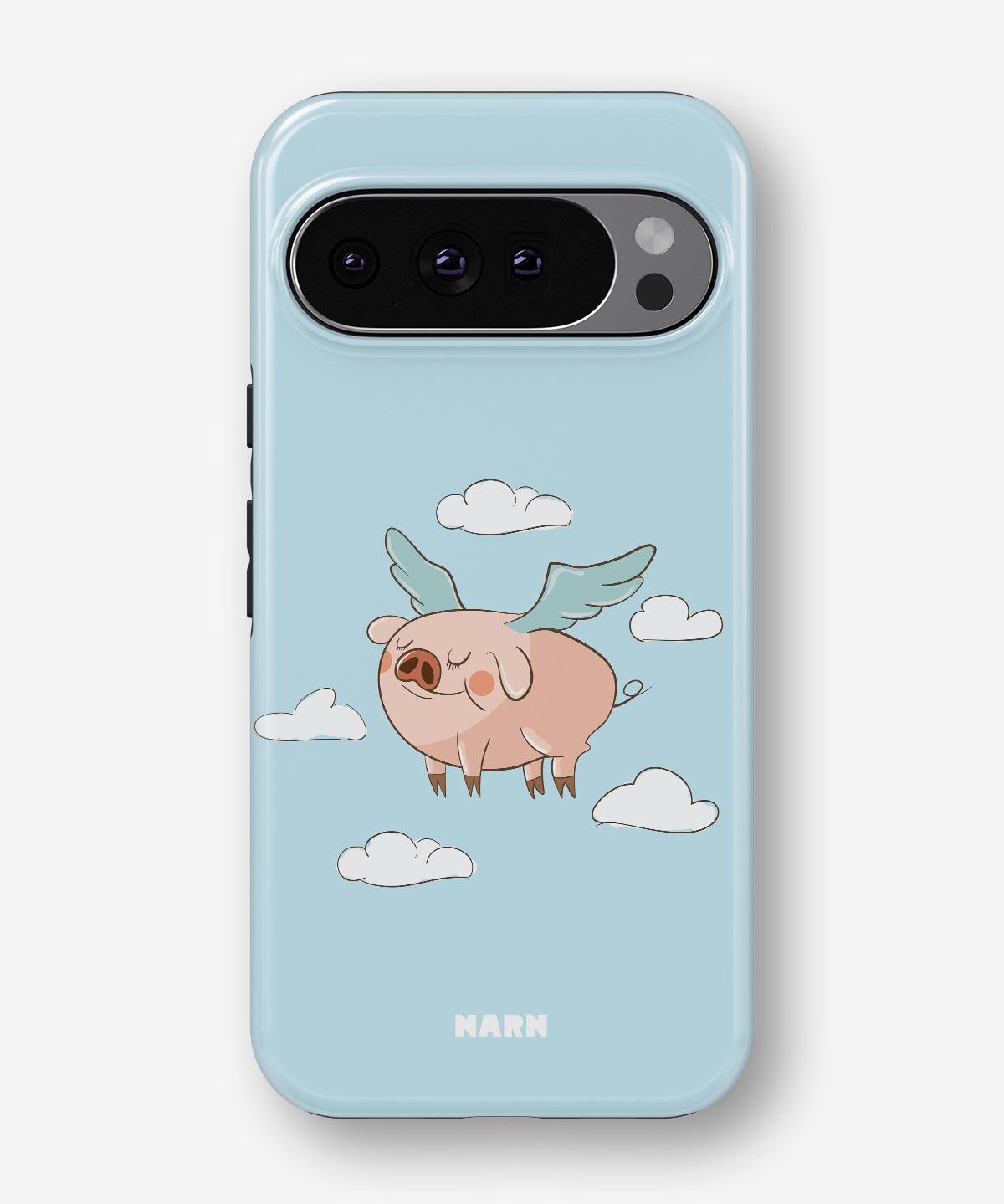 Google Pixel 10 Pro XL Tough Case – Dreamy Pig - View 1