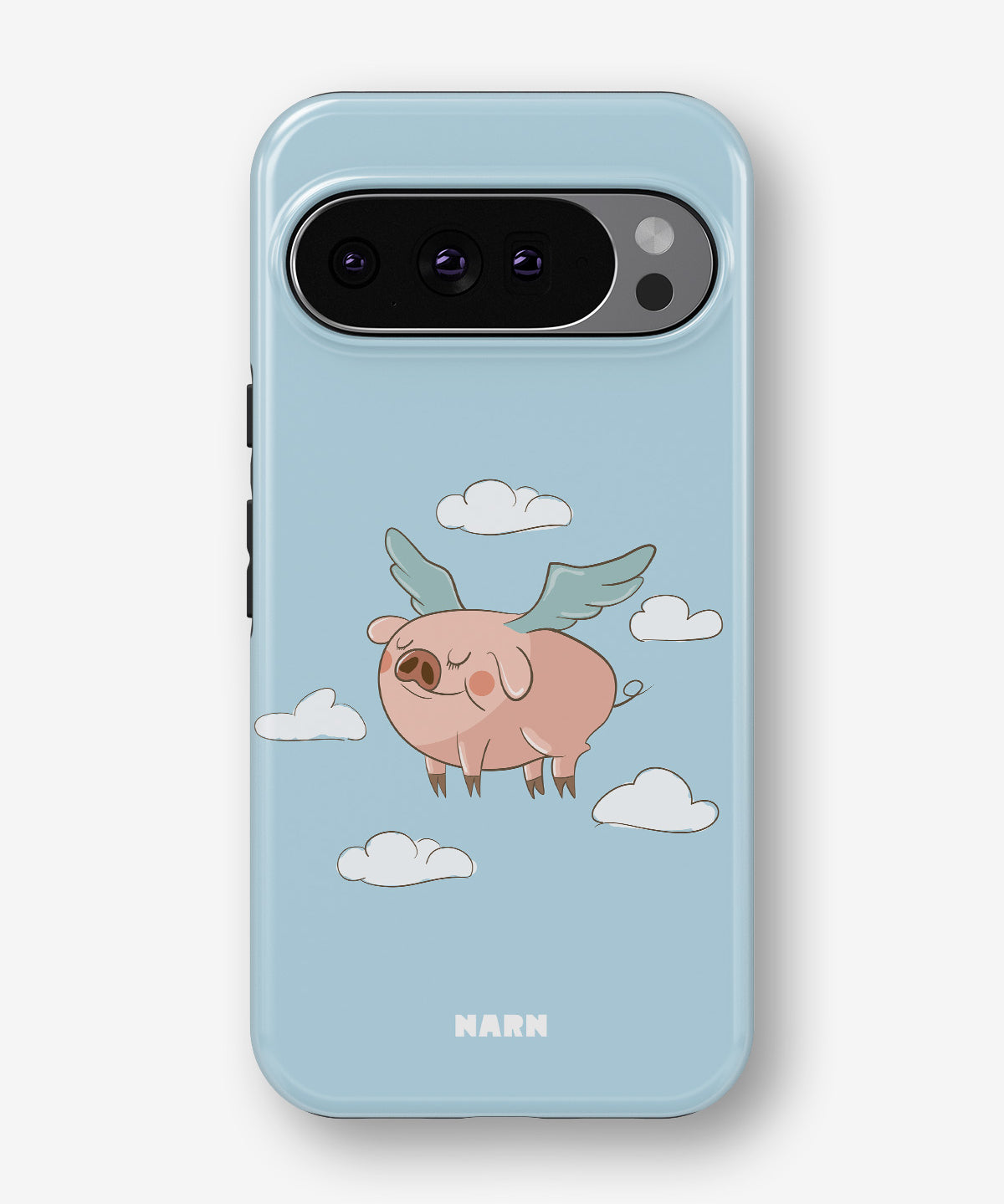 Google Pixel 10 Pro XL Tough Case – Dreamy Pig - View 1