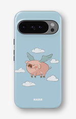 Google Pixel 10 Pro XL Tough Case – Dreamy Pig - View 1
