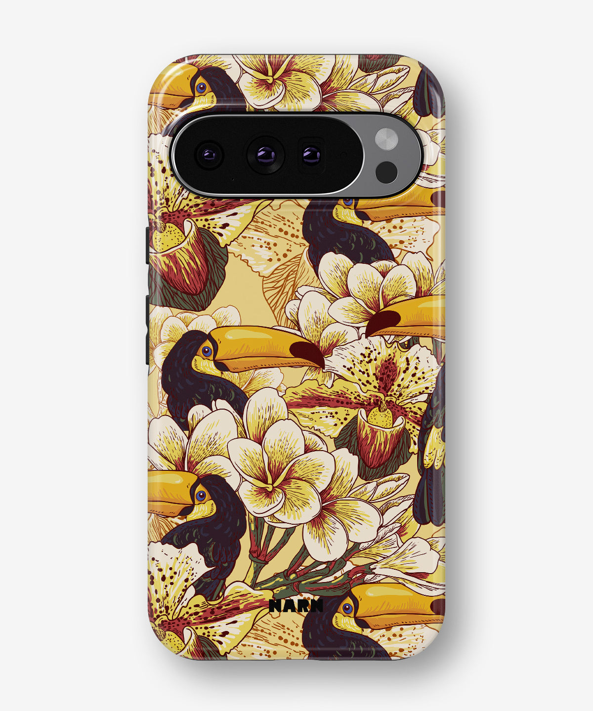 Google Pixel 10 Pro XL Tough Case – Toucans - View 1