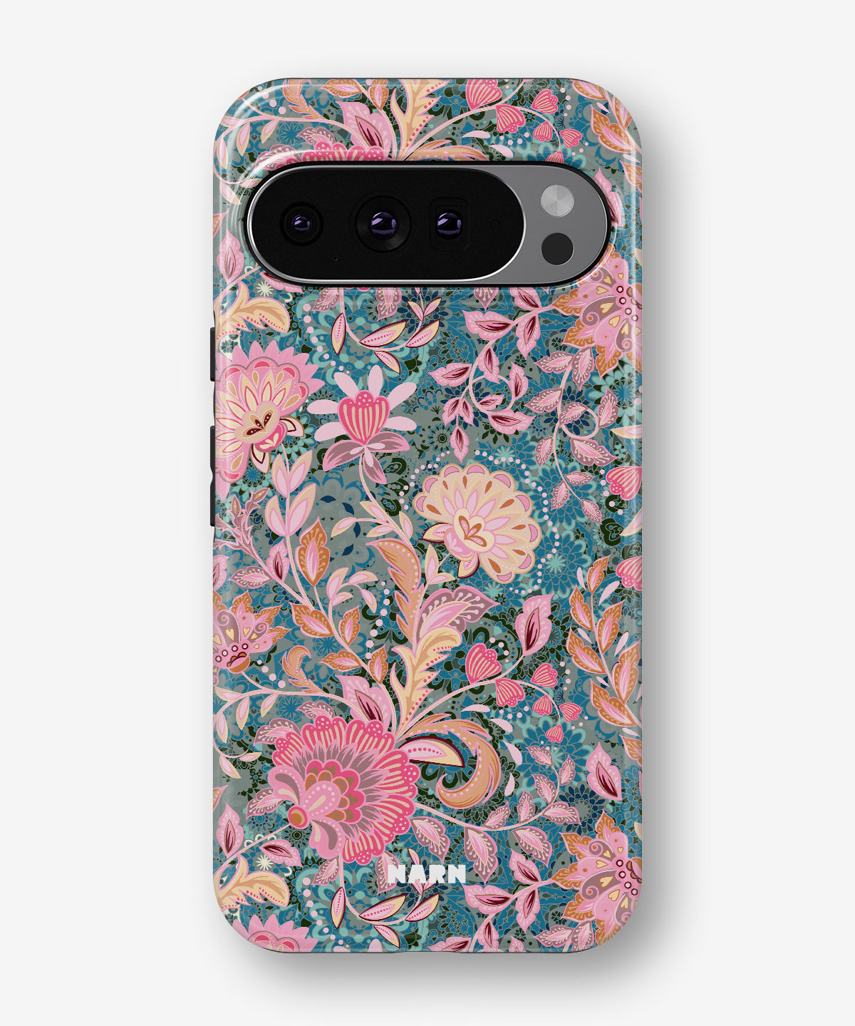 Google Pixel 10 Pro XL Tough Case – Fantasy Flowers - View 1