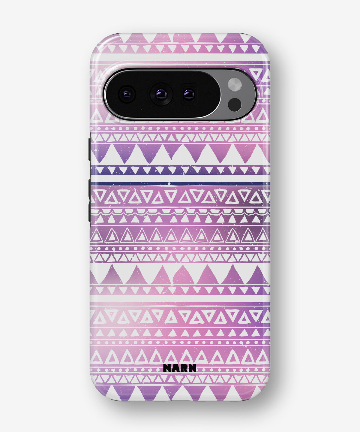 Google Pixel 10 Pro XL Tough Case – Purple Aztec - View 1