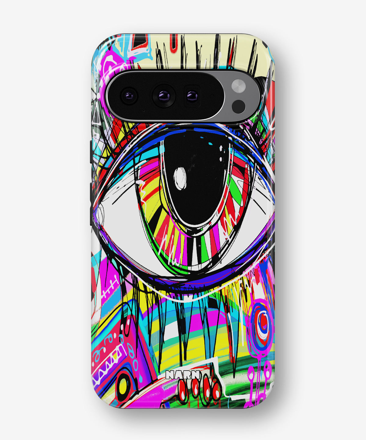 Google Pixel 10 Pro XL Tough Case – Abstract Eye - View 1