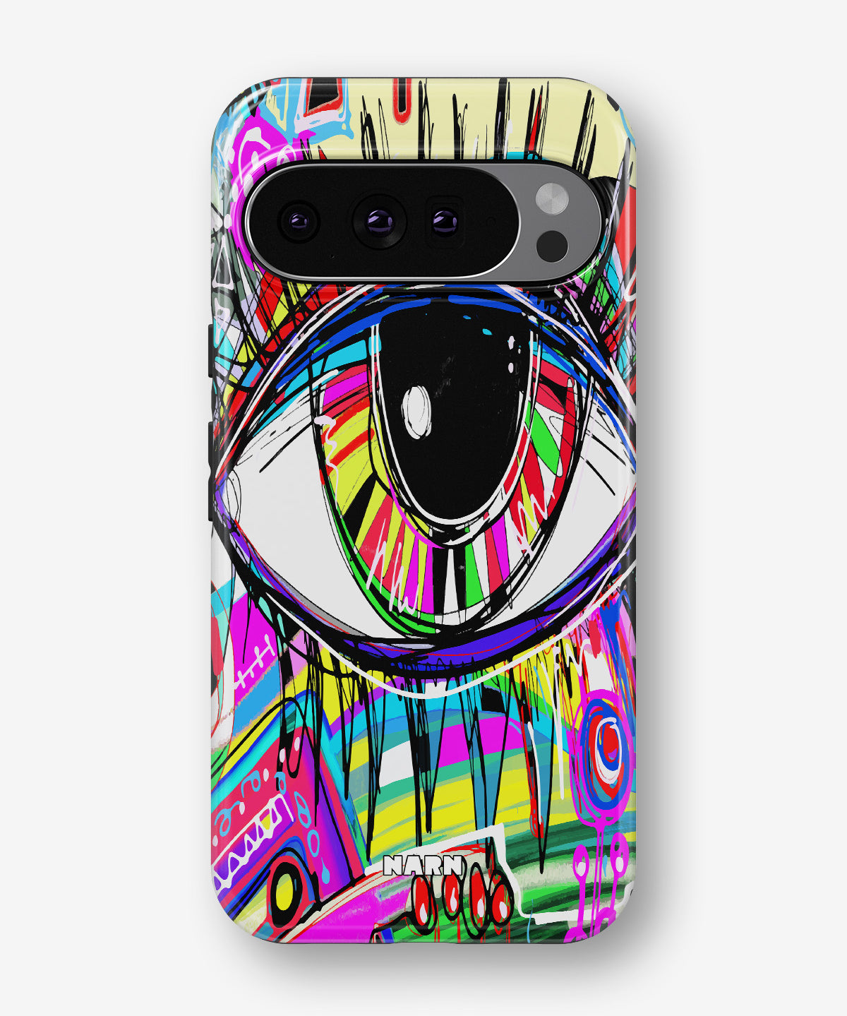 Google Pixel 10 Pro XL Tough Case – Abstract Eye - View 1