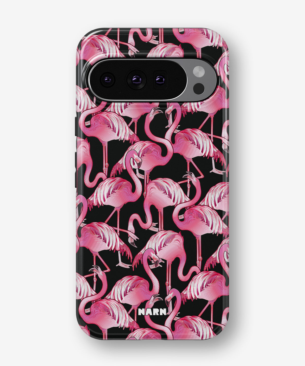 Google Pixel 10 Pro XL Tough Case – Flamingos - View 1