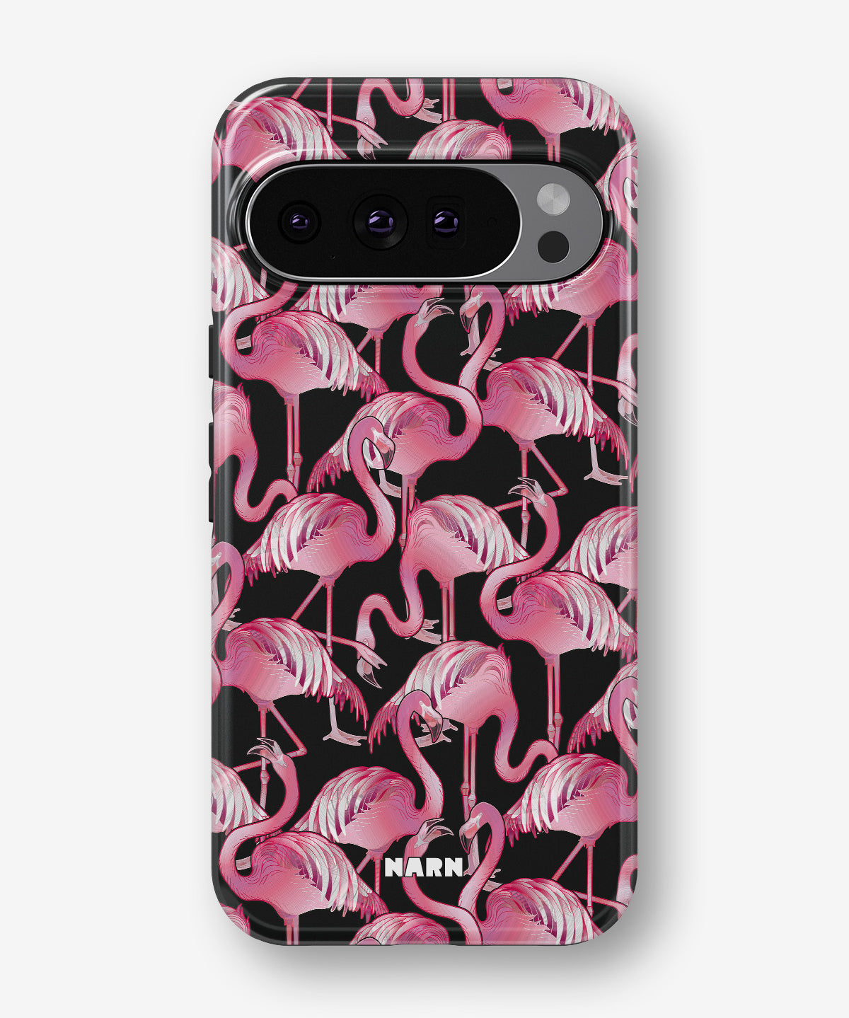 Google Pixel 10 Pro XL Tough Case – Flamingos - View 1