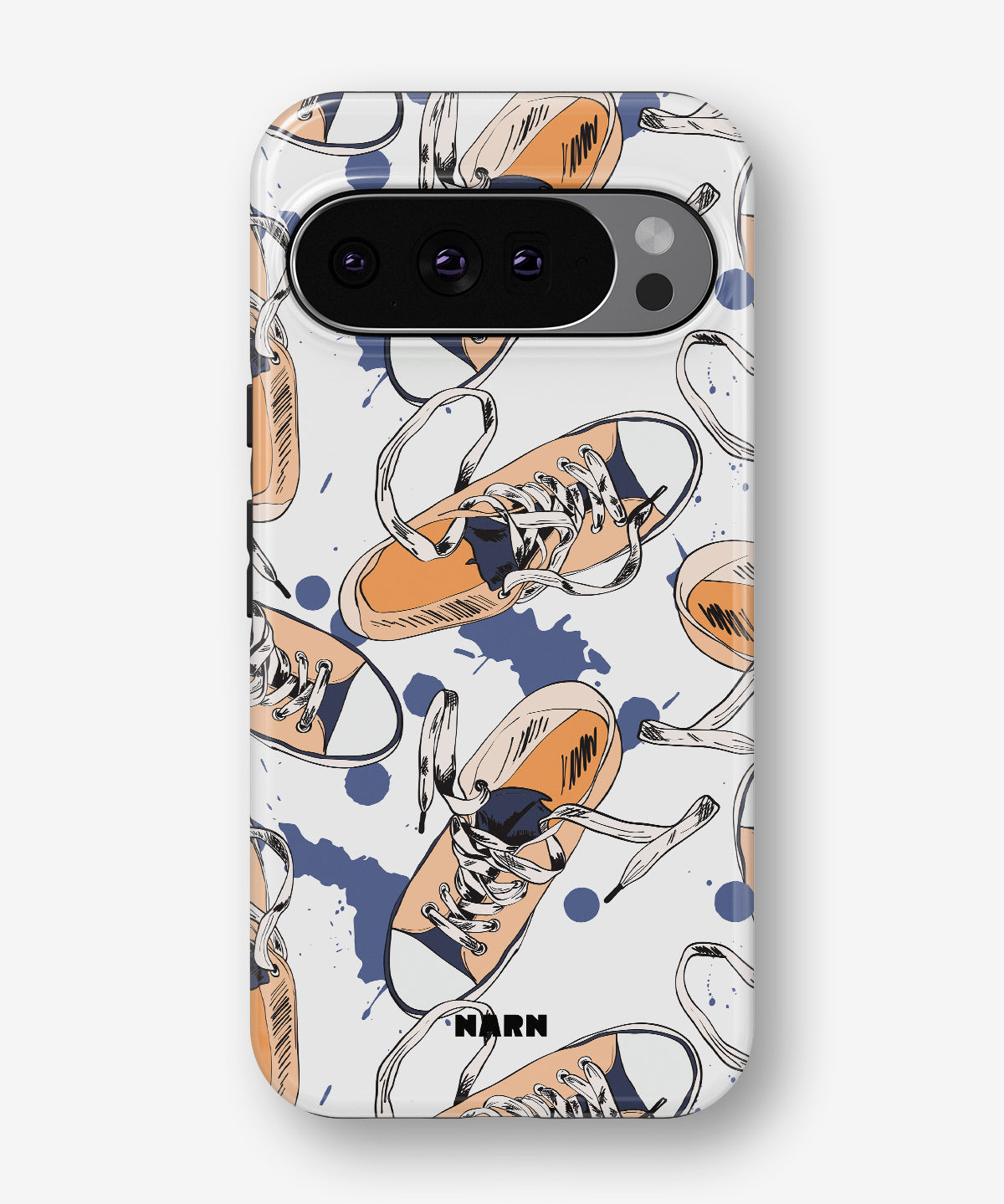 Google Pixel 10 Pro XL Tough Case – Apricot Sneakers - View 1