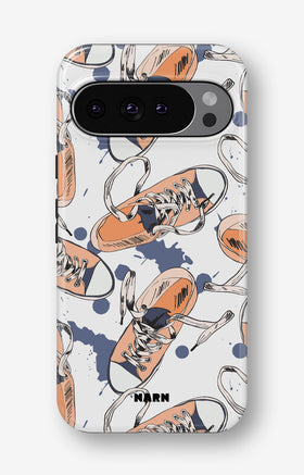 Google Pixel 10 Pro XL Tough Case – Apricot Sneakers - View 1