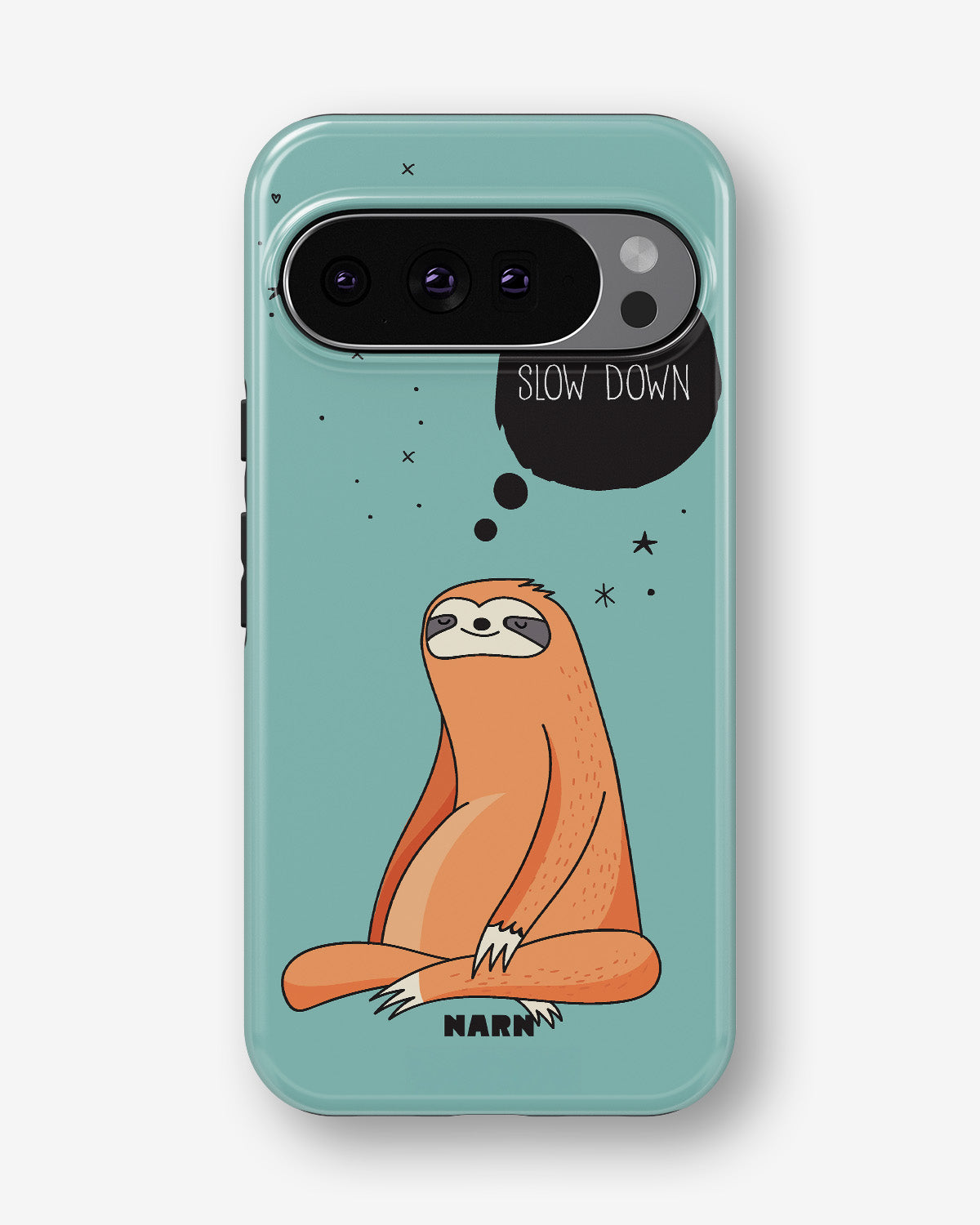 Google Pixel 10 Pro XL Tough Case – Slow Down Sloth - View 1