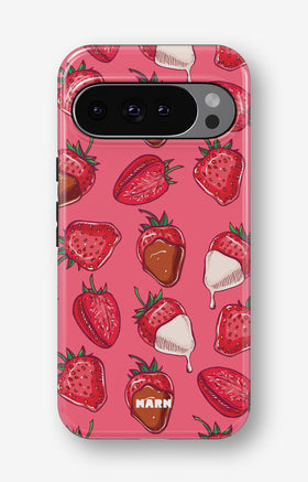 Google Pixel 10 Pro XL Tough Case – Strawberry Chocolate - View 1