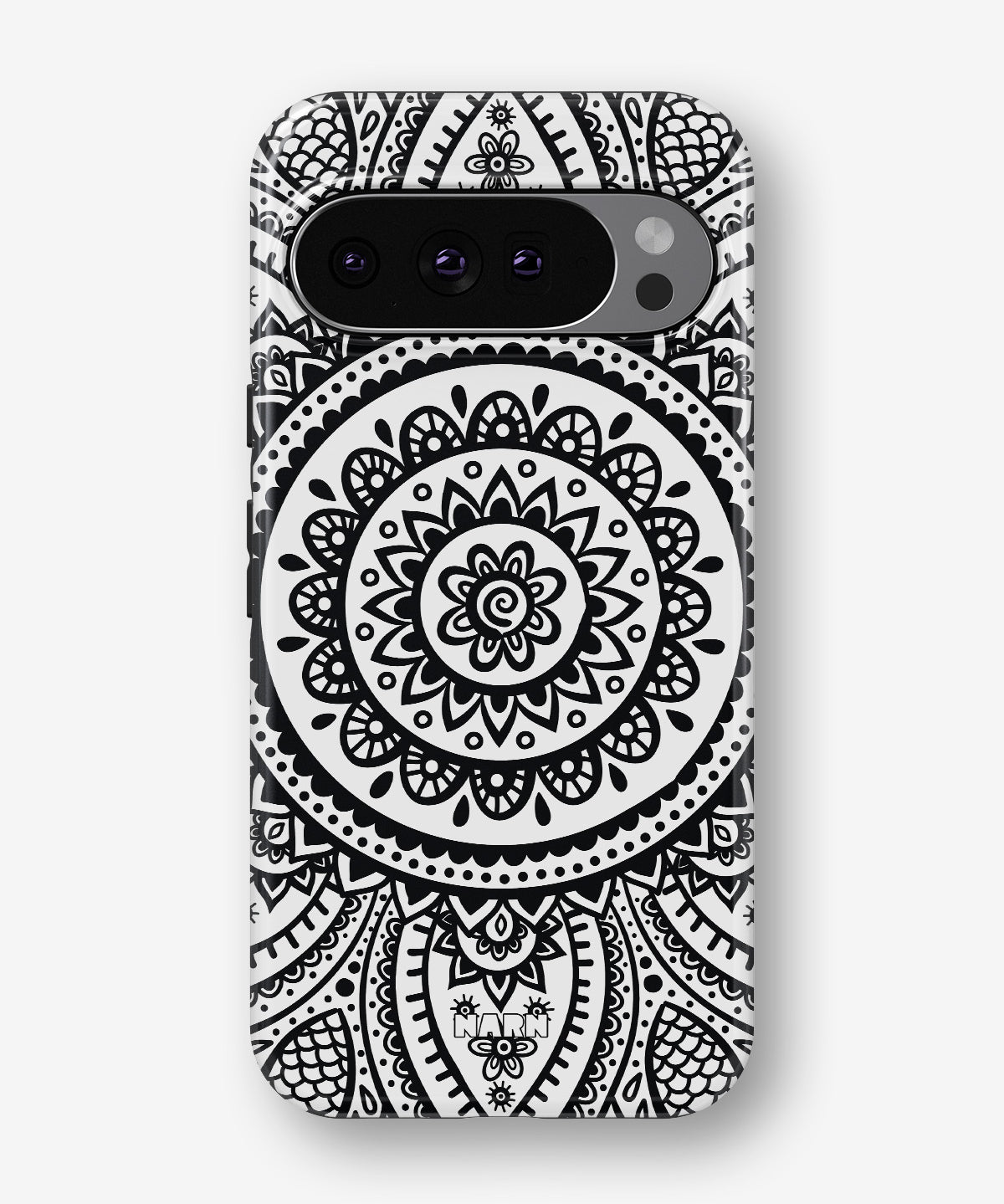 Google Pixel 10 Pro XL Tough Case – Henna Mandala - View 1