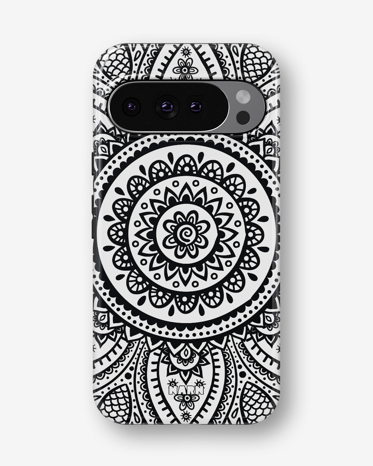 Google Pixel 10 Pro XL Tough Case – Henna Mandala - View 1