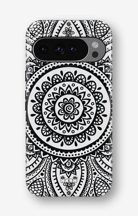Google Pixel 10 Pro XL Tough Case – Henna Mandala - View 1