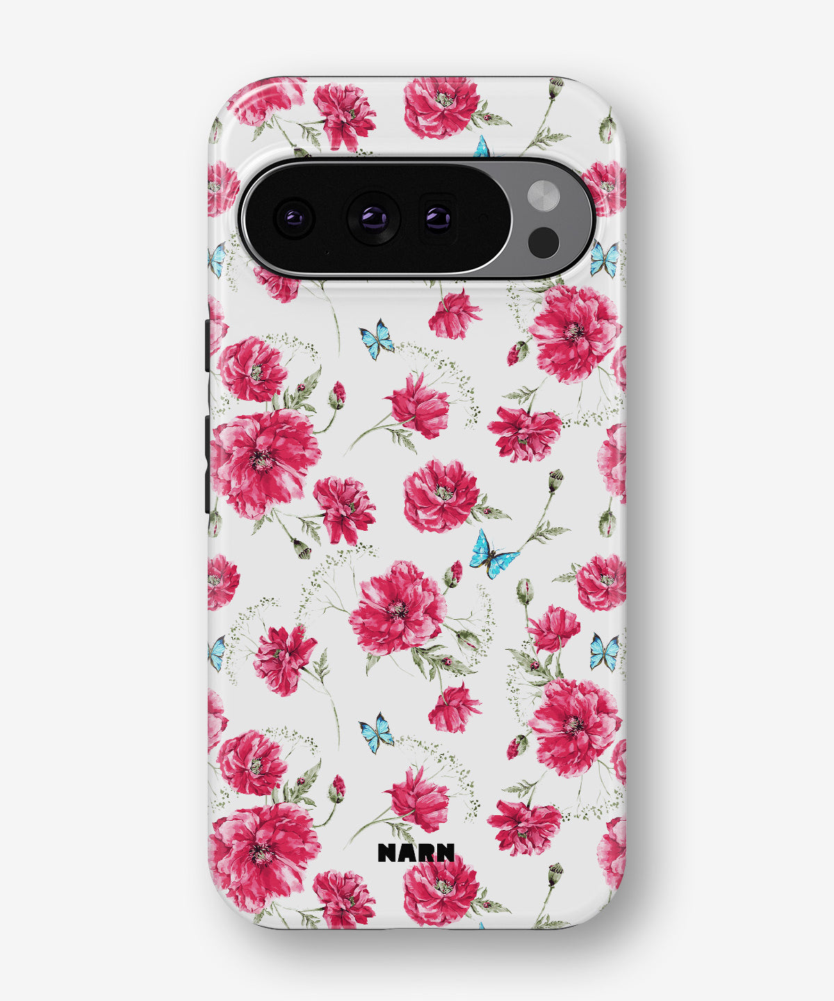 Google Pixel 10 Pro XL Tough Case – Poppies in Bloom - View 1