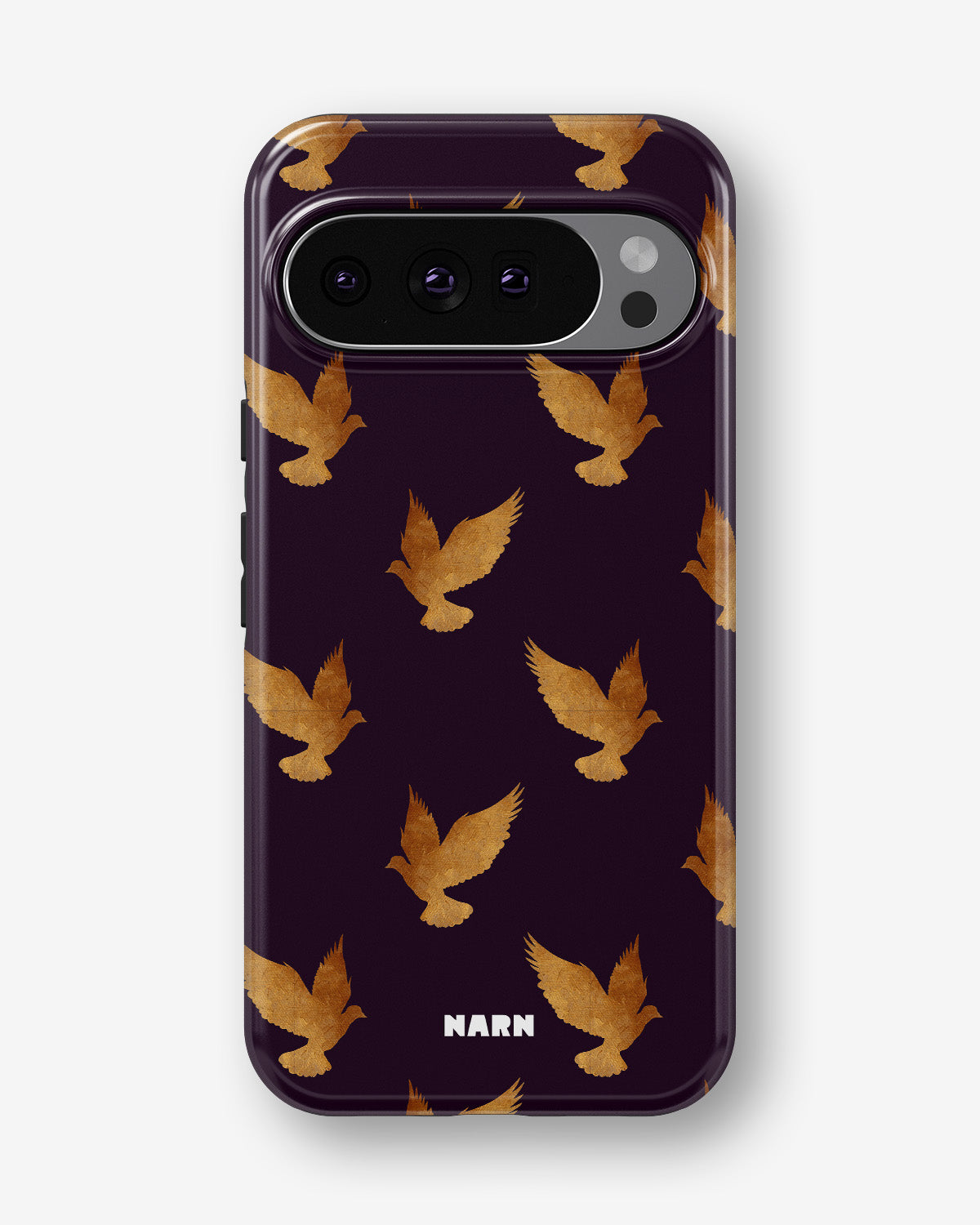 Google Pixel 10 Pro XL Tough Case – Royal Doves - View 1