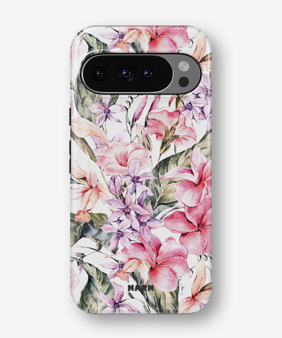 Google Pixel 10 Pro XL Tough Case – Watercolor Flowers - View 1