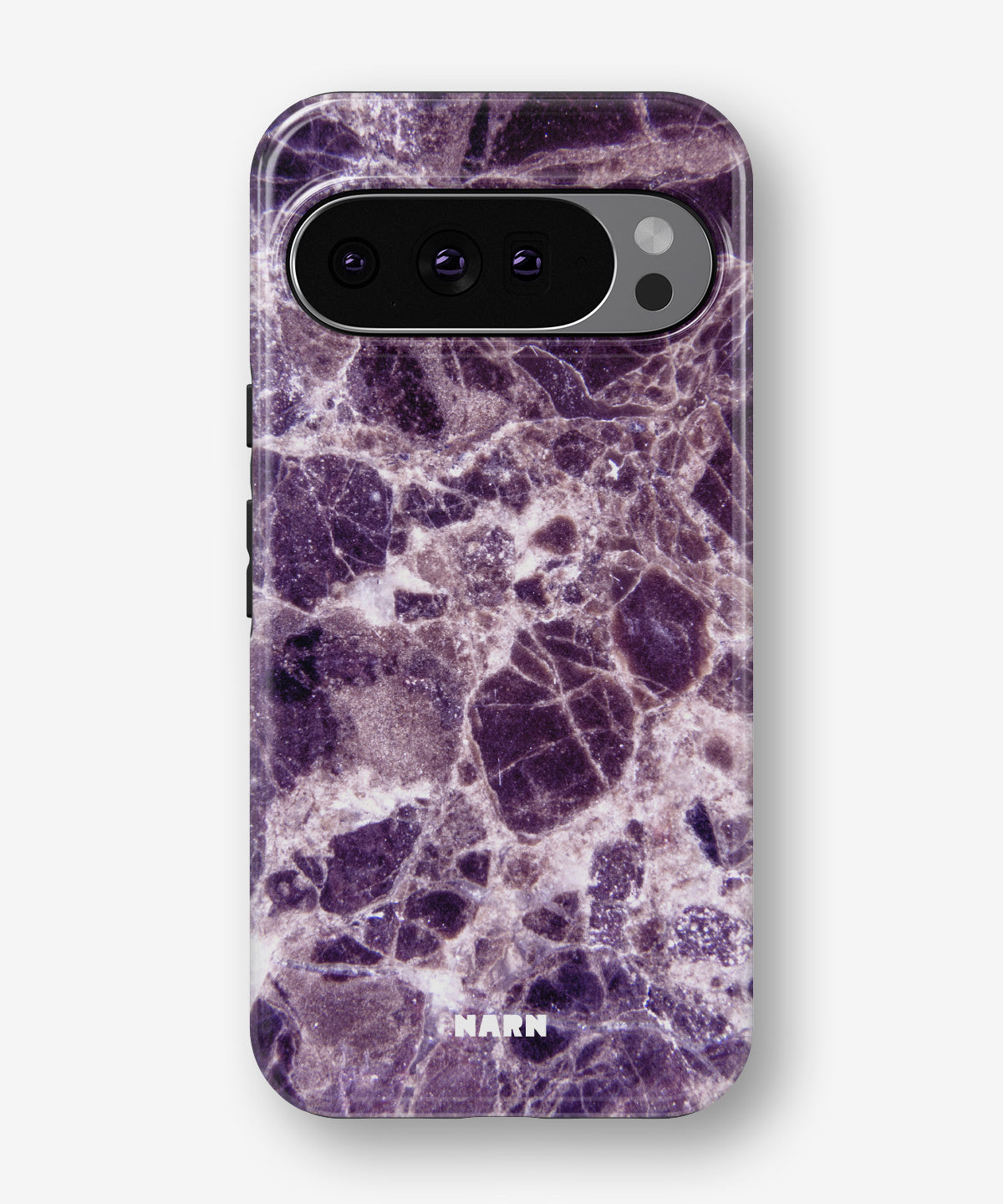 Google Pixel 10 Pro XL Tough Case – Purple Marble - View 1