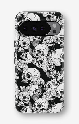 Google Pixel 10 Pro XL Tough Case – Skull Garden - View 1