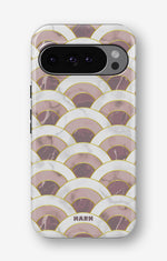 Google Pixel 10 Pro XL Tough Case – Pink Marble Waves - View 1