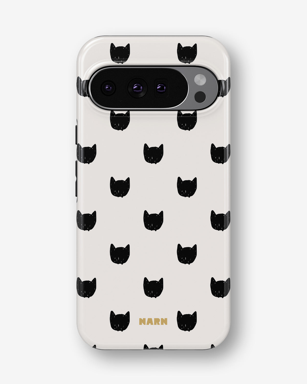 Google Pixel 10 Pro XL Tough Case – Kitty Dots - View 1