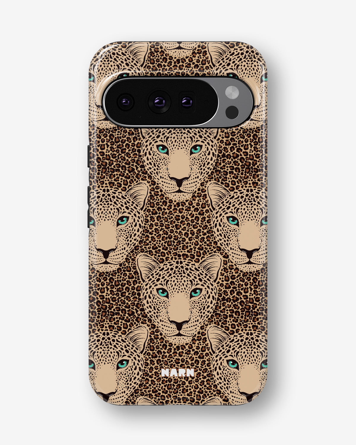 Google Pixel 10 Pro XL Tough Case – Leopard Gaze - View 1