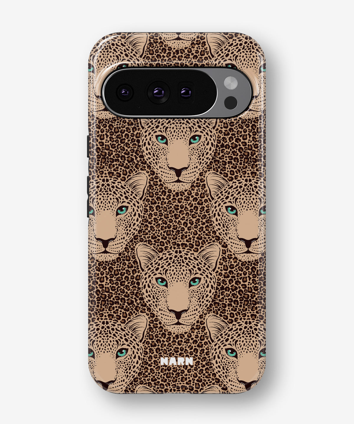 Google Pixel 10 Pro XL Tough Case – Leopard Gaze - View 1