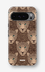 Google Pixel 10 Pro XL Tough Case – Leopard Gaze - View 1