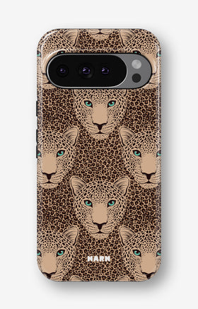 Google Pixel 10 Pro XL Tough Case – Leopard Gaze - View 1