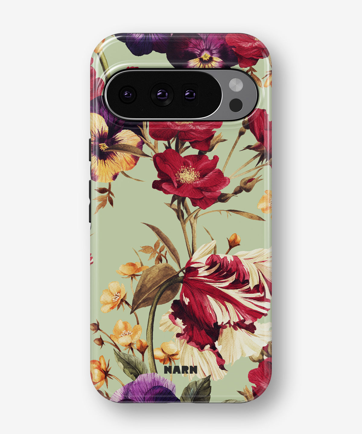 Google Pixel 10 Pro XL Tough Case – Pansy Pansy - View 1