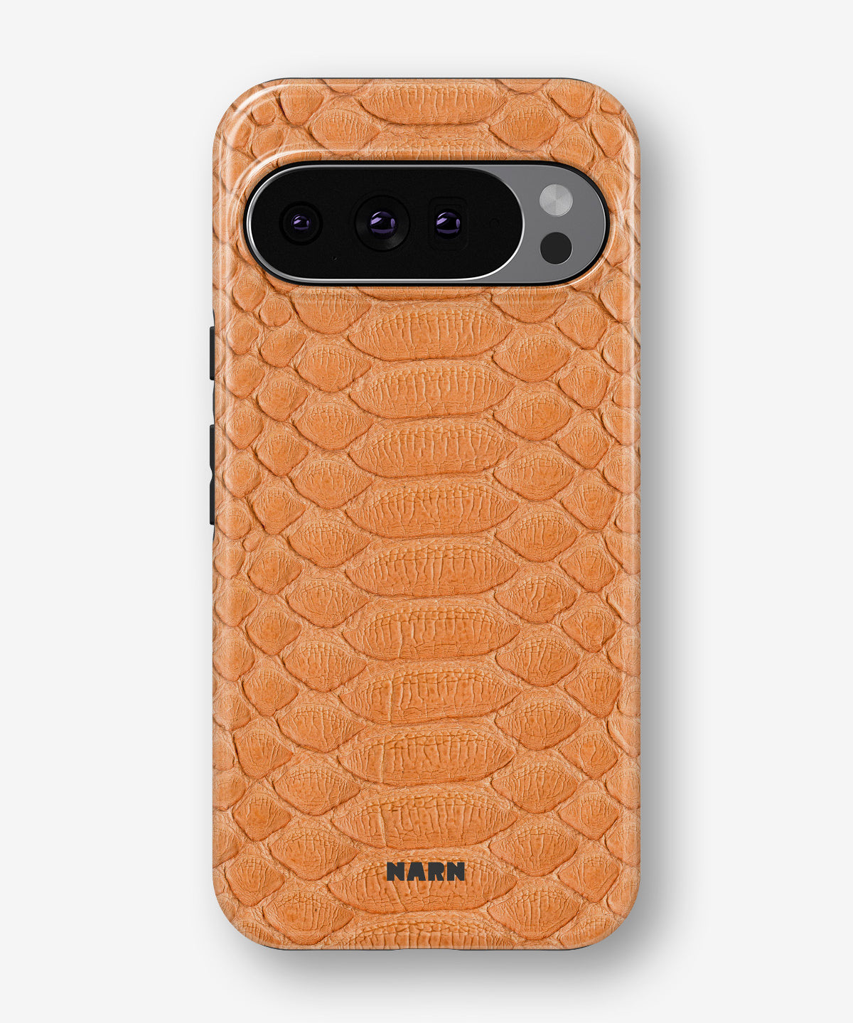 Google Pixel 10 Pro XL Tough Case – Orange Snake - View 1