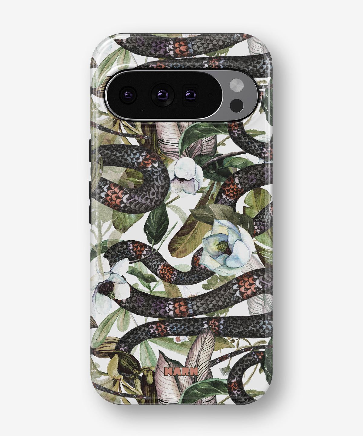 Google Pixel 10 Pro XL Tough Case – Jungle Snake - View 1