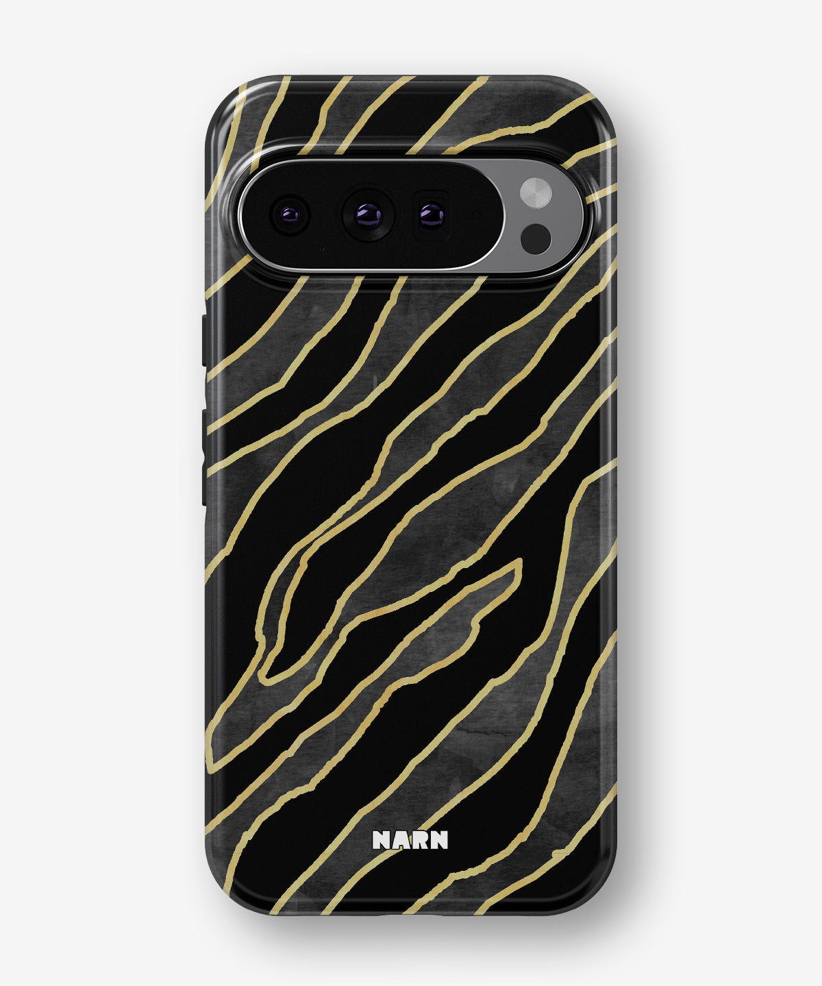 Google Pixel 10 Pro XL Tough Case – Golden Zebra - View 1