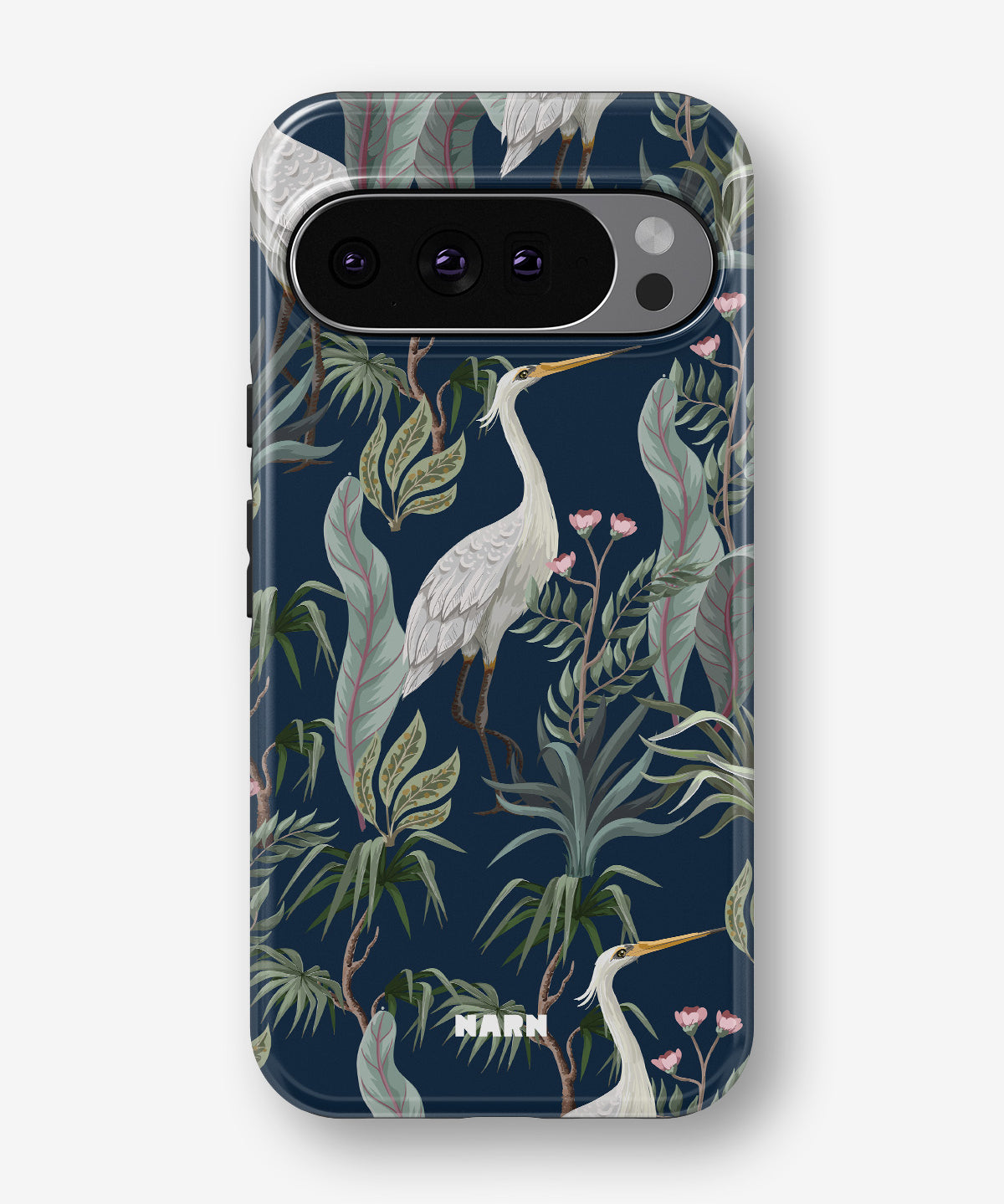 Google Pixel 10 Pro XL Tough Case – Royal Bird - View 1