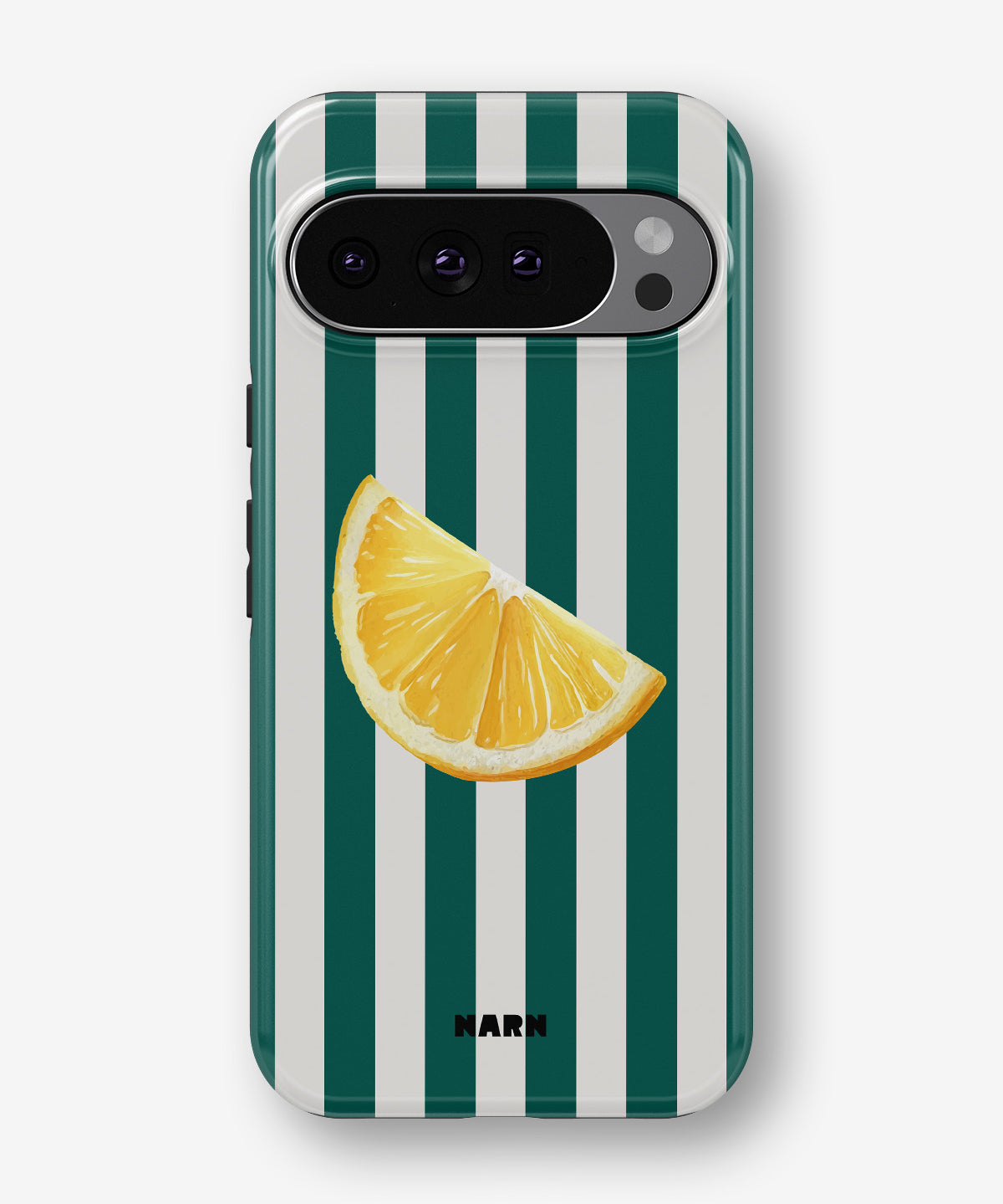 Google Pixel 10 Pro XL Tough Case – Lemon Stripes - View 1