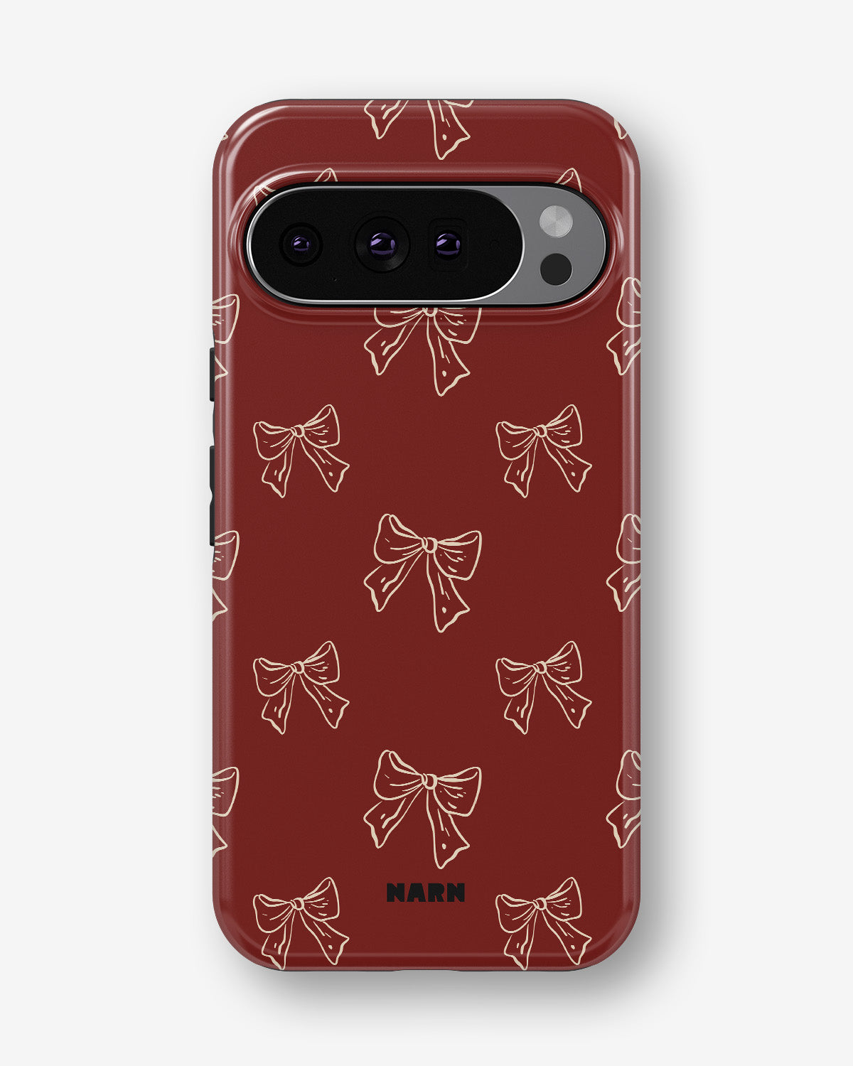 Google Pixel 10 Pro XL Tough Case – Cherry Bows - View 1