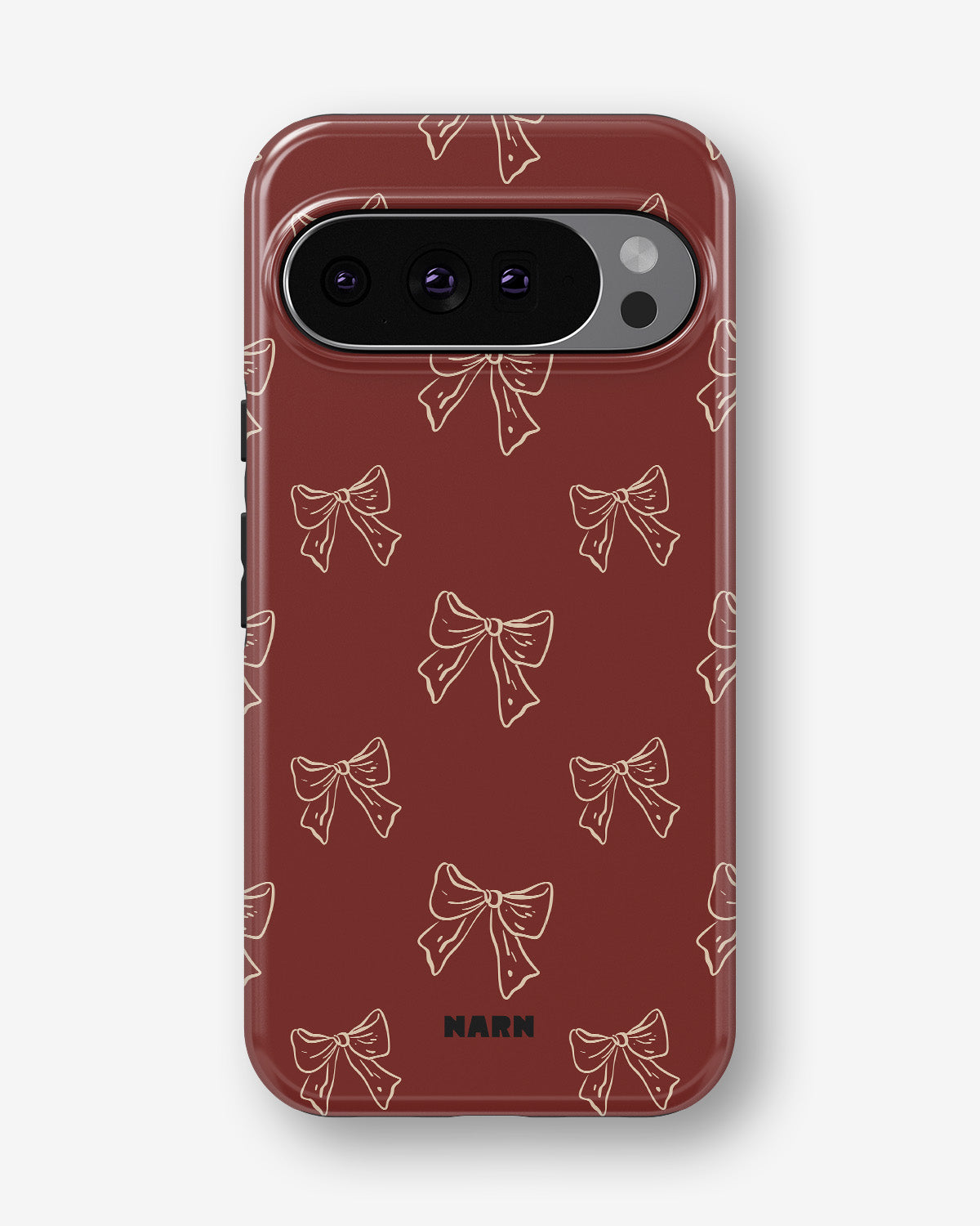Google Pixel 10 Pro XL Tough Case – Cherry Bows - View 1