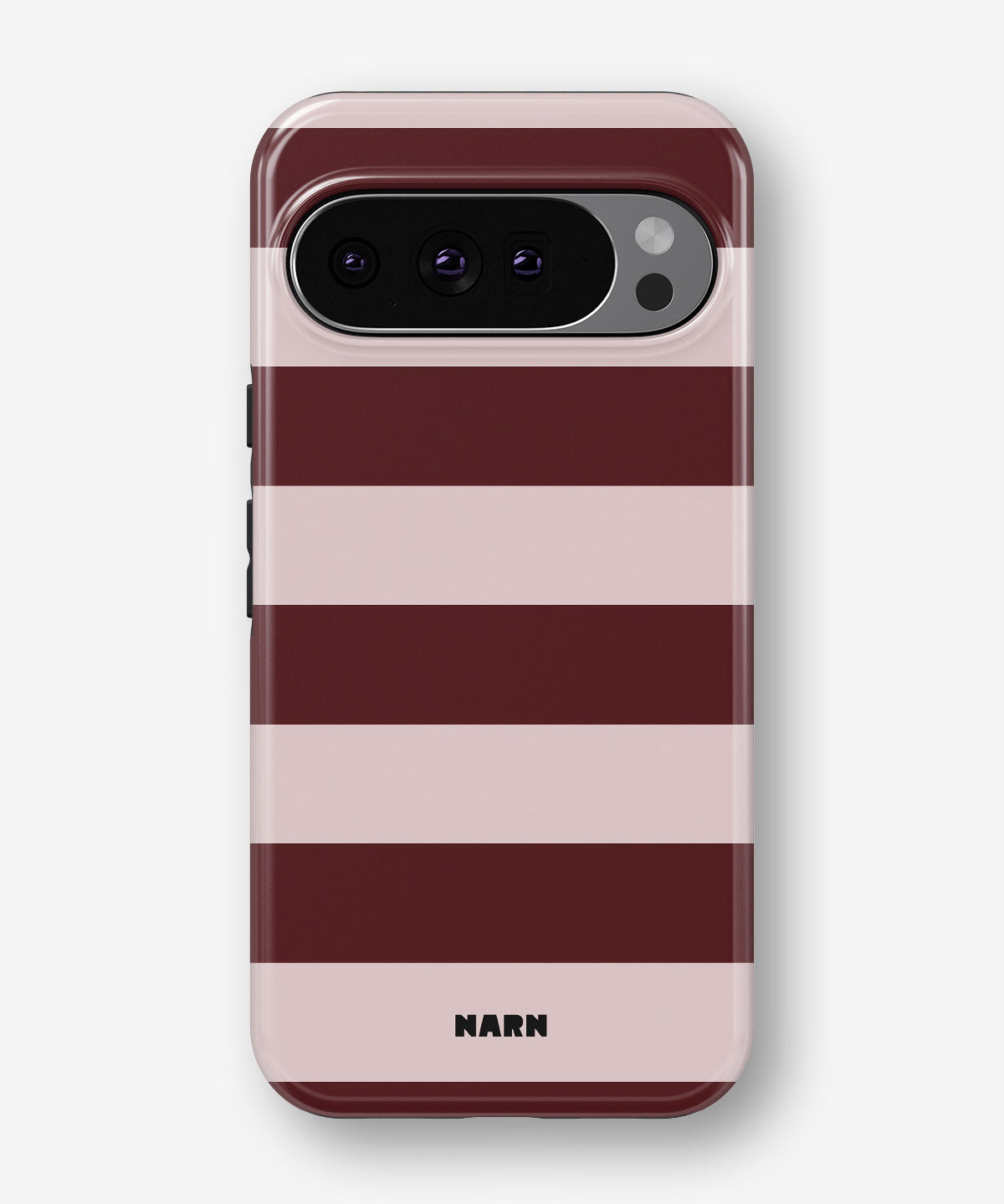 Google Pixel 10 Pro XL Tough Case – Cranberry Stripe - View 1