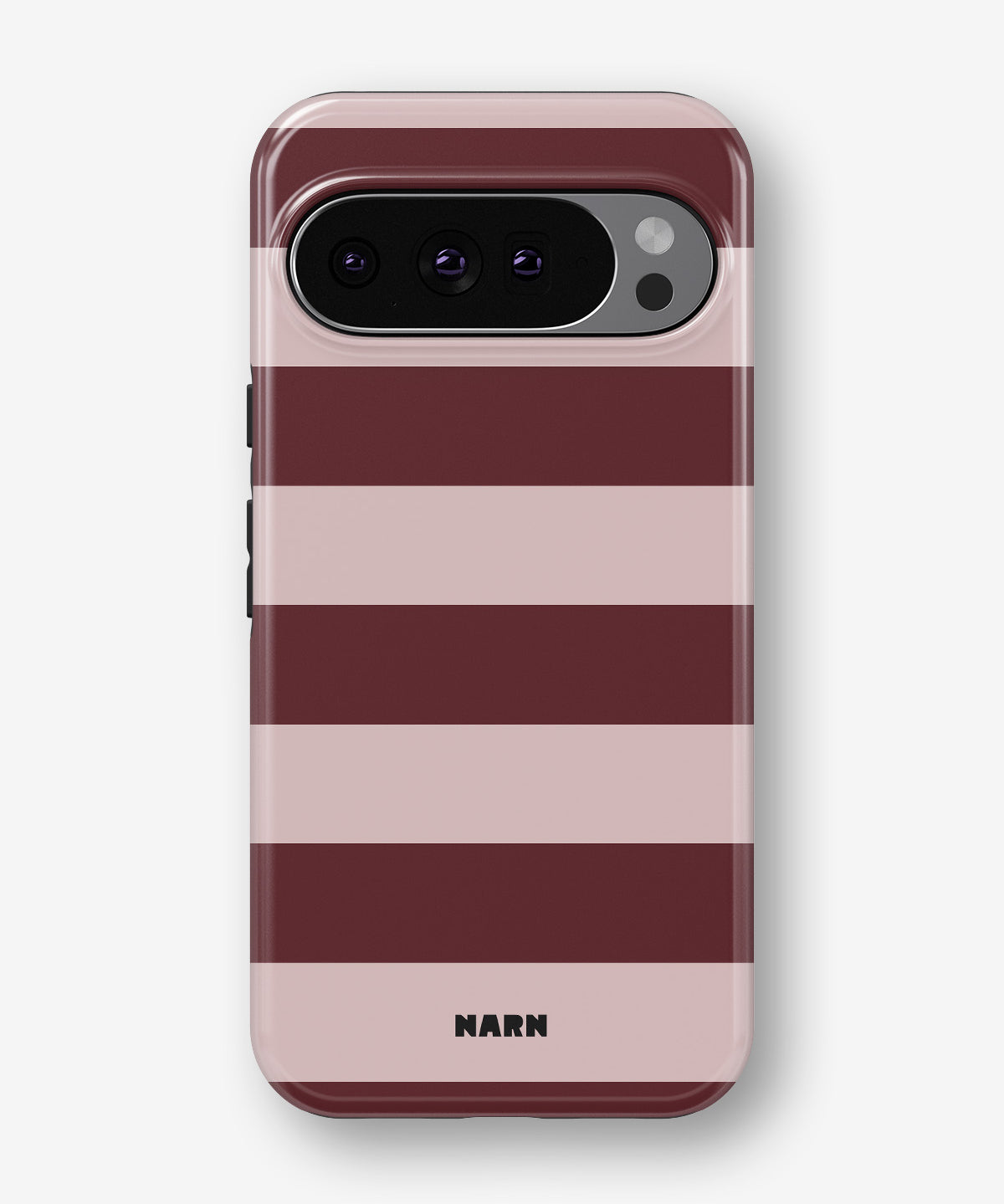 Google Pixel 10 Pro XL Tough Case – Cranberry Stripe - View 1